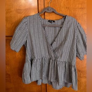 Madewell top. Great for thanksgiving and holidays.